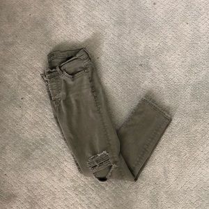 7 for all mankind green pants